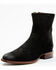 Image #2 - Moonshine Spirit&reg; Men's Pancho Roughout Ankle Boots - Round Toe, Black, hi-res