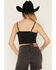 Image #4 - Levi's Women's Jadine Denim Cami Tank, Black, hi-res