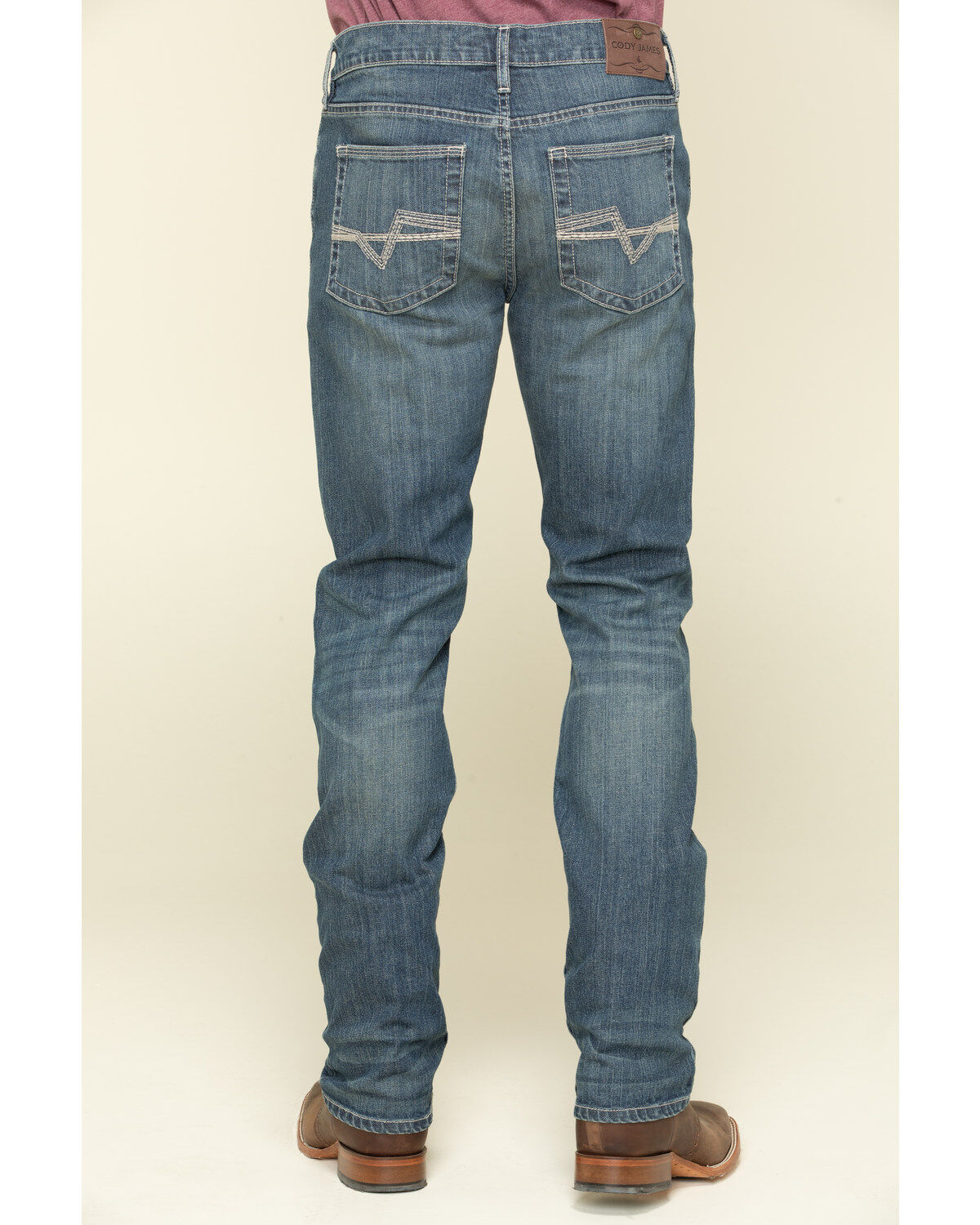 Image #1 - Cody James Men's Stone Cold Wash Jackson Slim Straight Stretch Denim Jeans, Blue, hi-res