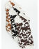 Image #1 - Boot Barn Women's Scout Cow Print No Show Socks - 3 Pack, Brown, hi-res