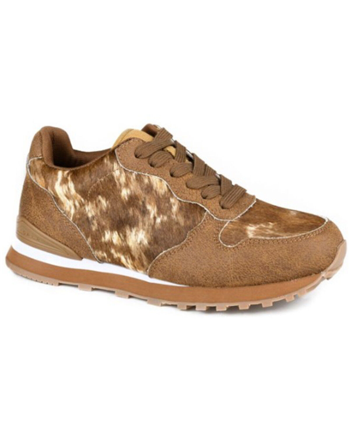 Roper Women's Giddy Up Wild Casual Shoes, Brown, hi-res