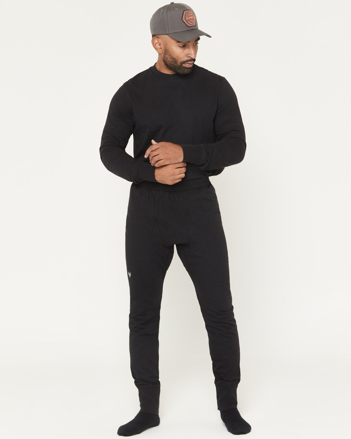 Hawx Men's FR Baselayer Pants, Black, hi-res