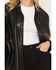Image #3 - Show Me Your Mumu Women's Lincoln Faux Leather Long Sleeve Button-Down Shirt, Black, hi-res
