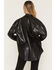 Image #4 - Show Me Your Mumu Women's Lincoln Faux Leather Long Sleeve Button-Down Shirt, Black, hi-res