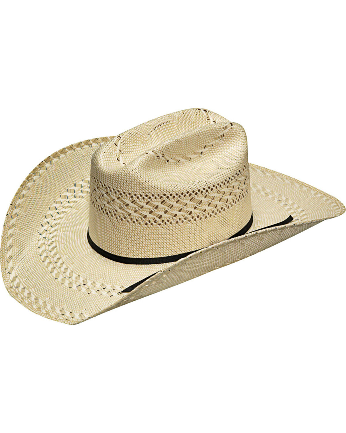 Twister Added Money 20X Straw Cowboy Hat, Ivory, hi-res