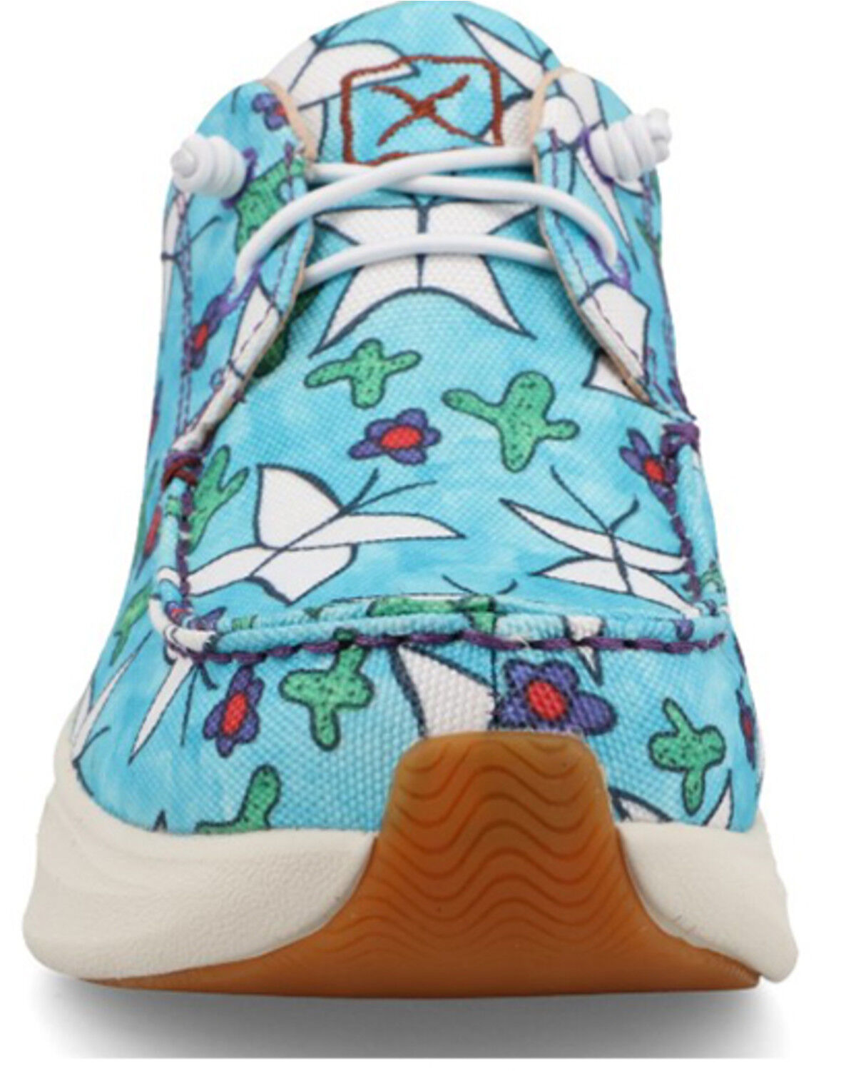 Image #4 - Twisted X Women's Feather X&trade; Casual Shoes - Moc Toe, Aqua, hi-res