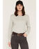 Image #1 - Ariat Women's FR AC Long Sleeve Work Top, Grey, hi-res