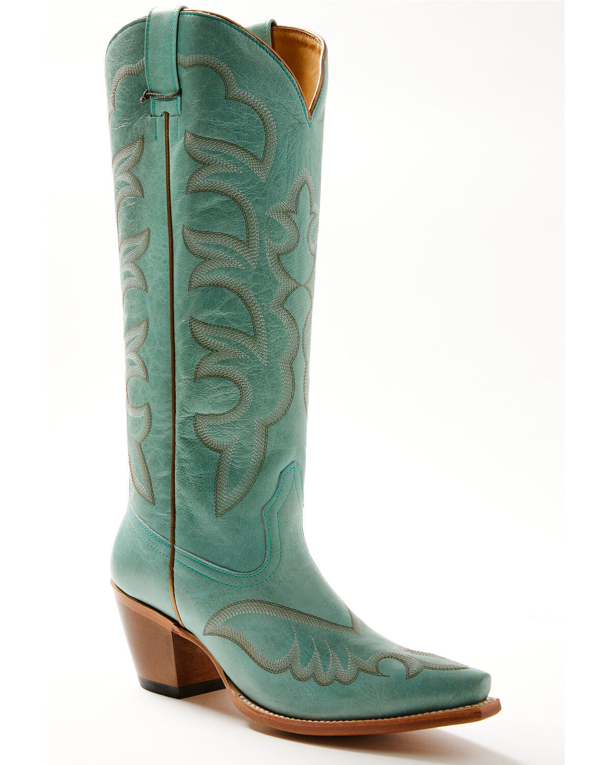 Shyanne Women's High Desert Tall Western Boots - Snip Toe, Mint, hi-res