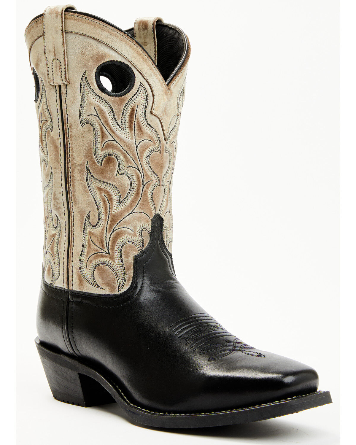 Laredo Men's Westgate Western Boots - Square Toe, Black, hi-res