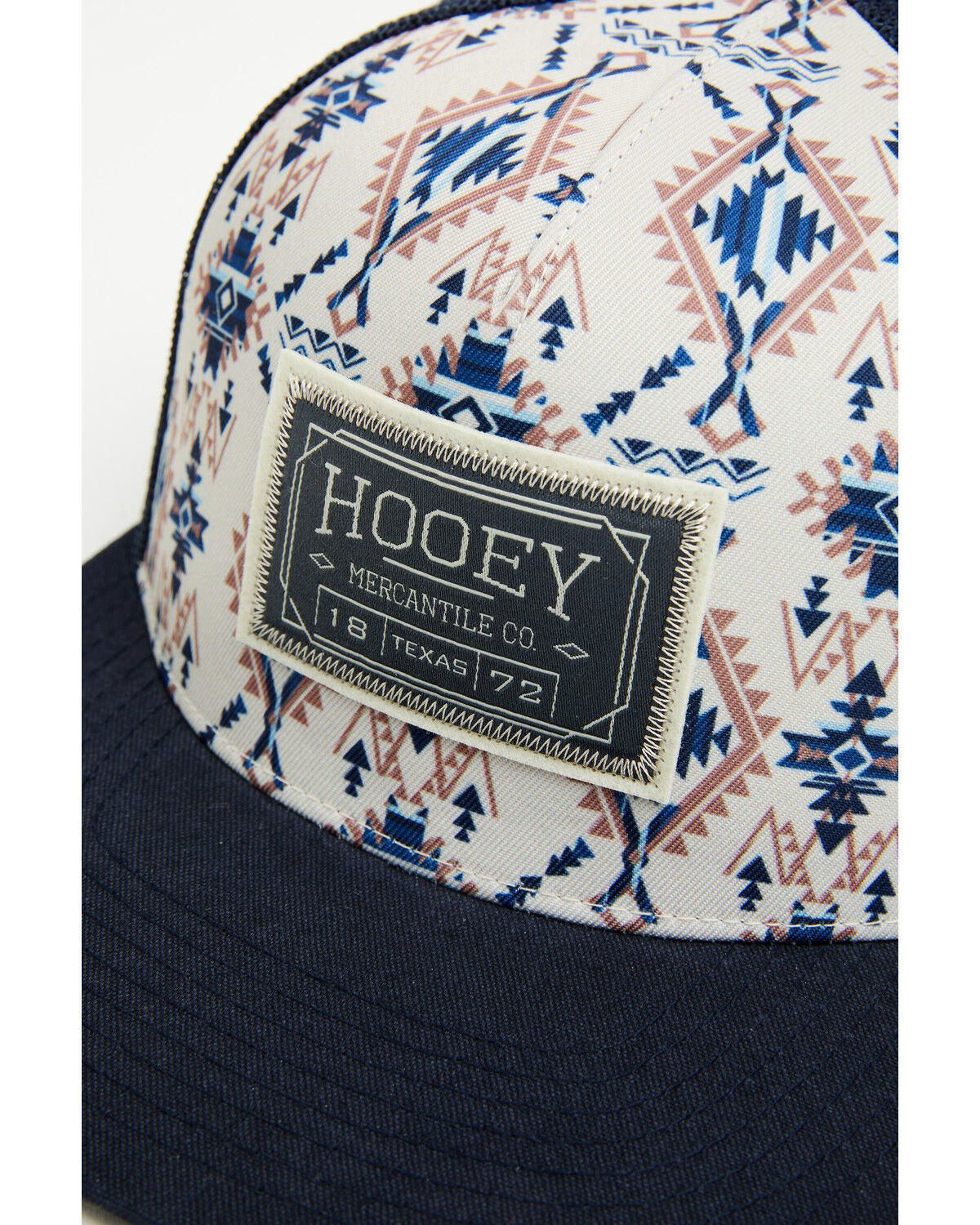 Image #2 - Hooey Men's Boot Barn Exclusive Doc Trucker Cap, Black/white, hi-res