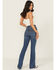 Image #3 - Idyllwind Women's Texas Hold 'Em Legend High Rise Bootcut Extreme Stretch Denim Jeans, Medium Wash, hi-res