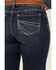 Image #4 - Shyanne Women's Tess Mid Rise Trouser Performance Stretch Denim Jeans, Medium Wash, hi-res