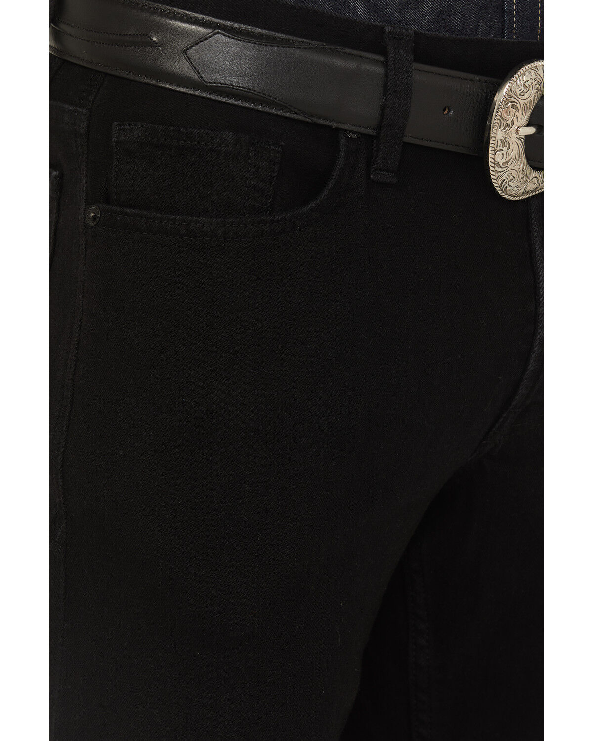 Image #2 - Cody James Black 1978&reg; Men's Lawson Wash Dexter Slim Bootcut Stretch Denim Jeans, Black, hi-res