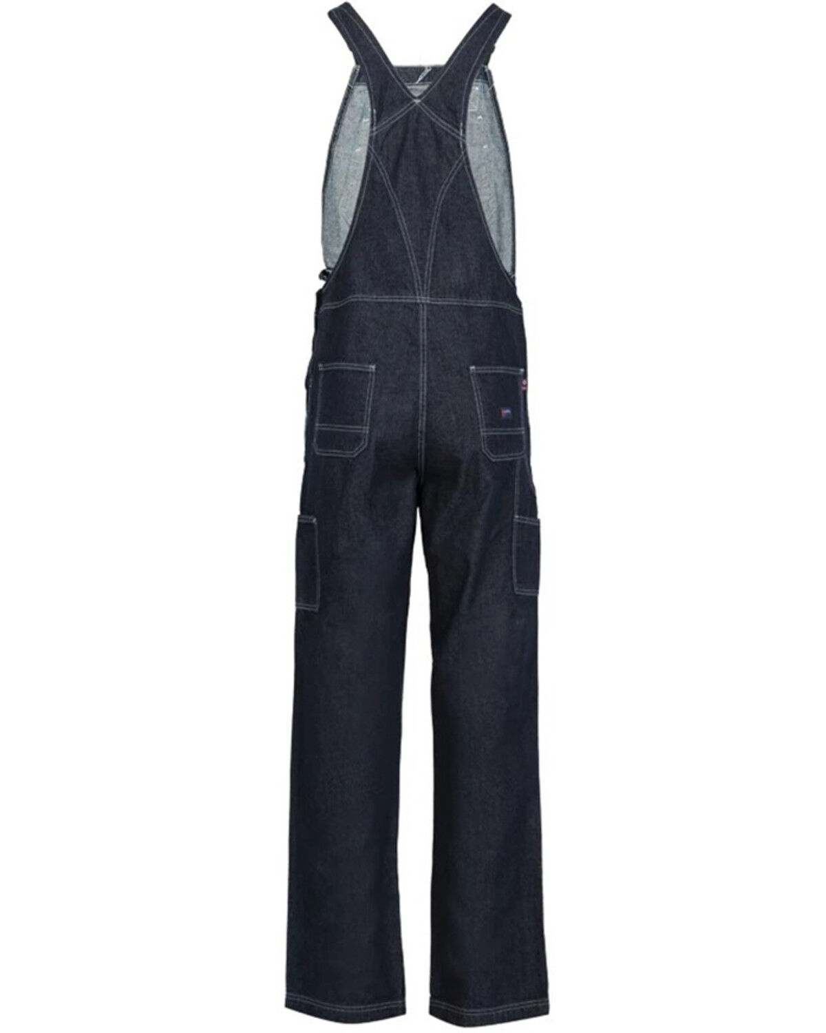 Image #2 - Lapco Men's FR Denim Bib Overalls, Blue, hi-res
