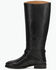Image #3 - Frye Women's Melissa Belted Riding Wide Calf Fashion Boots - Round Toe, Black, hi-res