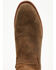 Image #6 - Moonshine Spirit&reg; Men's 8" Pancho Roughout Zipper Western Boots - Round Toe, Brown, hi-res