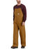 Image #1 - Carhartt Men's Loose Fit Firm Duck Insulated Bib Overalls - Big & Tall, Brown, hi-res