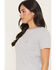 Image #2 - Carhartt Women's Relaxed Fit Lightweight Short Sleeve Pocket Work Tee, Heather Grey, hi-res
