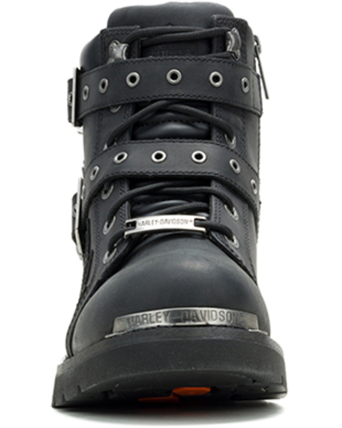 Image #4 - Harley Davidson Men's Ironblaze Motorcycle Boots - Round Toe, Black, hi-res