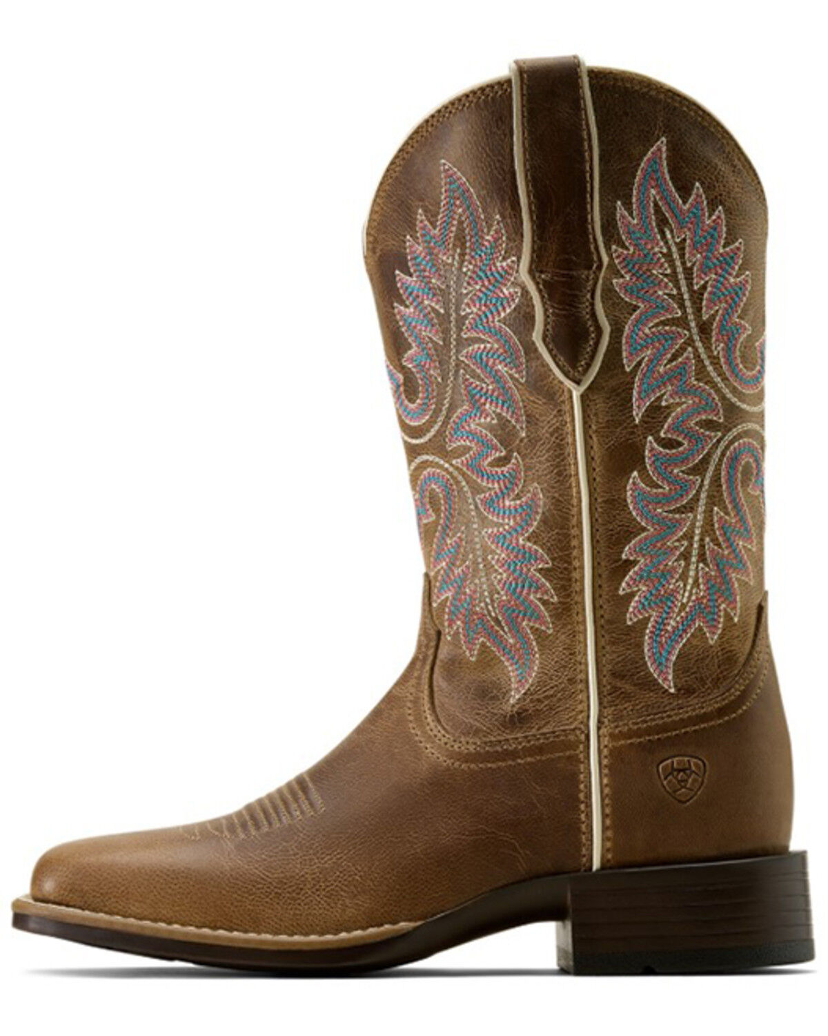 Image #3 - Ariat Women's Canyon Point Performance Western Boots - Broad Square Toe, Brown, hi-res