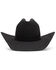 Image #3 - Resistol Five Star Felt Cowboy Hat, Black, hi-res