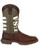 Image #2 - Durango Men's USA Western Performance Boots - Square Toe, Brown, hi-res
