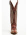 Image #4 - Laredo Women's Roxelle Wide Calf Tall Western Boots - Snip Toe, Red, hi-res