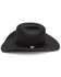 Image #2 - Resistol Five Star Felt Cowboy Hat, Black, hi-res