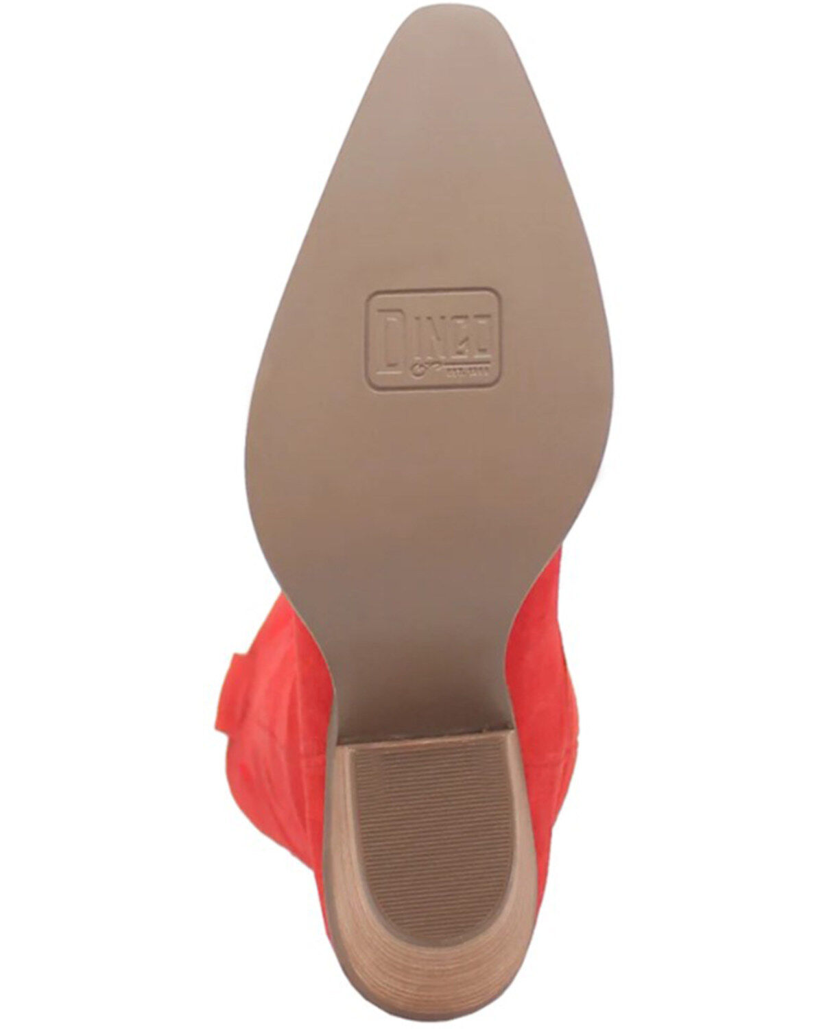 Image #7 - Dingo Women's Thunder Road Tall Western Boots - Snip Toe, Red, hi-res