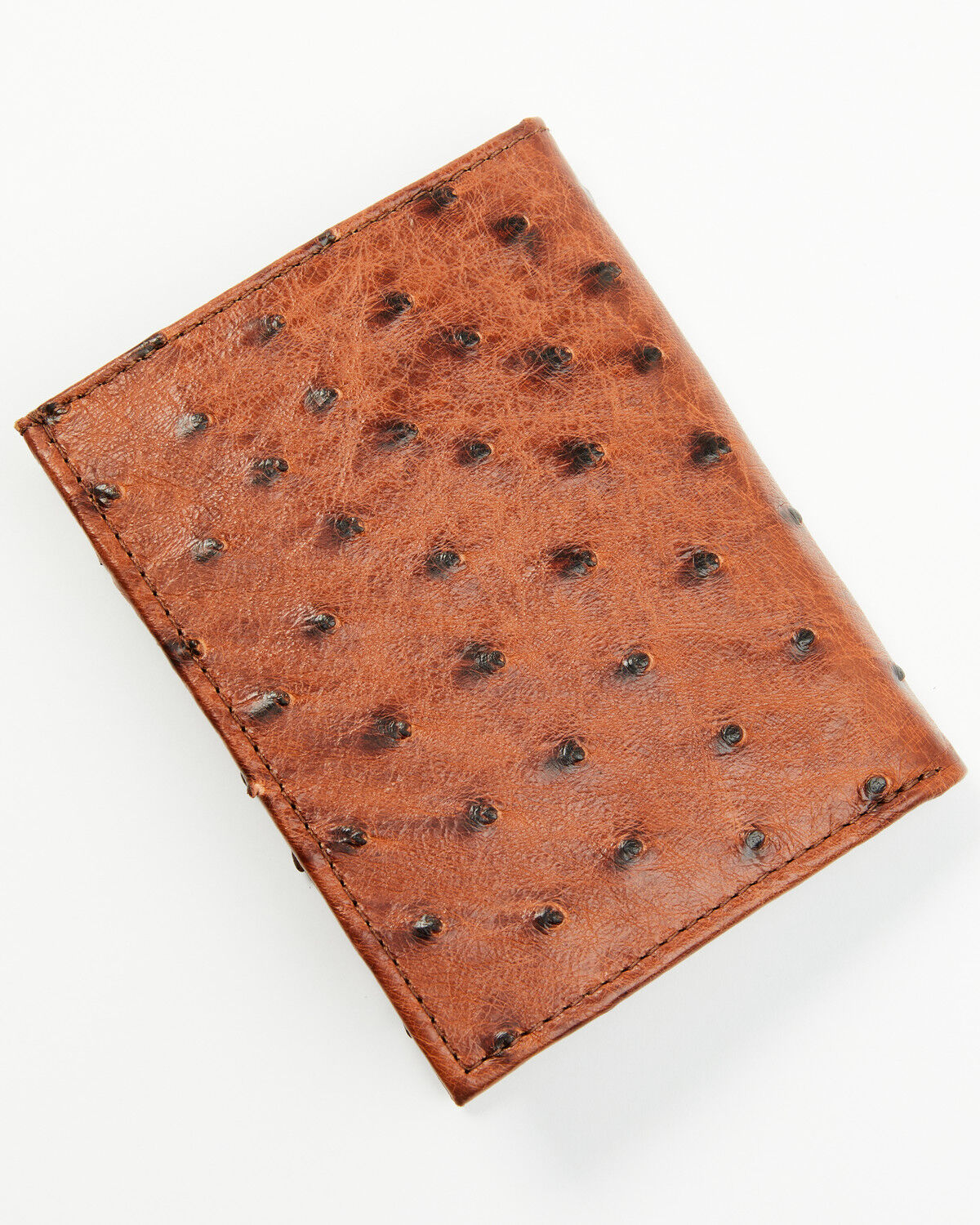 Image #3 - Cody James Black 1978&trade; Men's Dawson Exotic Full-Quill Ostrich Bifold Wallet, Cognac, hi-res