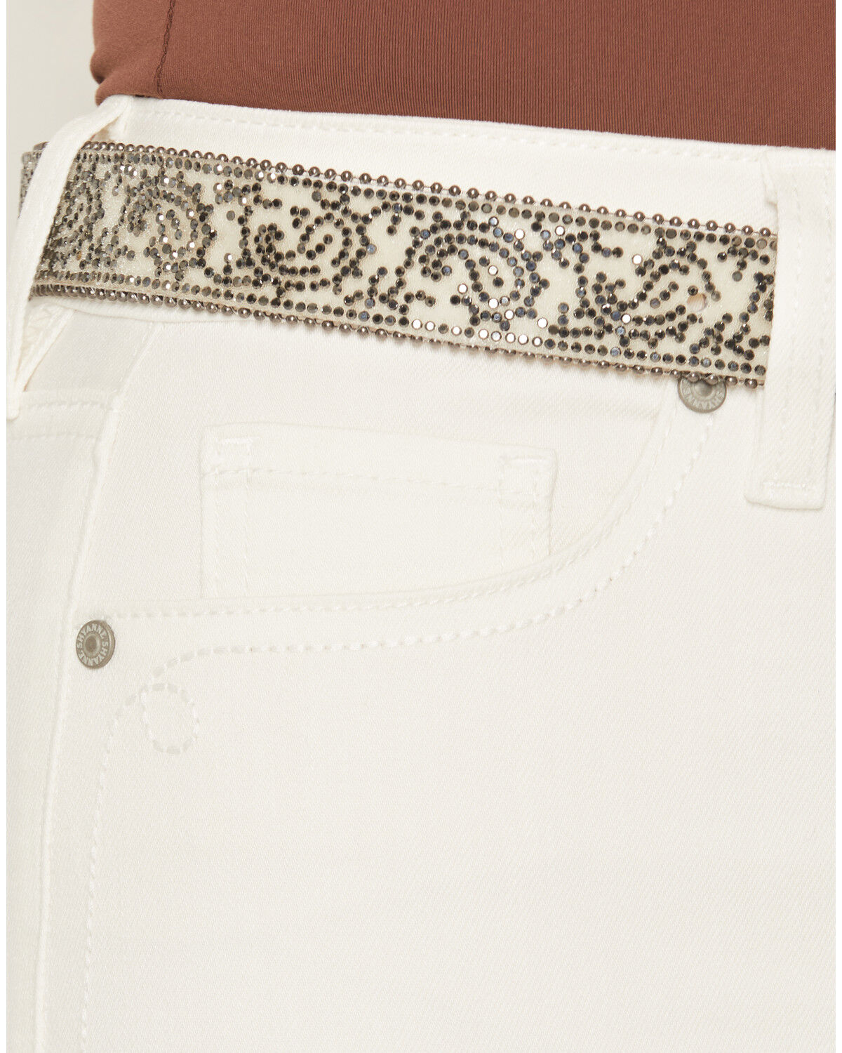 Image #3 - Shyanne Women's Westwood Celeste Sculpt High Rise Bootcut Comfort Stretch Denim Jeans, Natural, hi-res