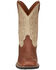 Image #4 - Justin Men's Stampede Canter Performance Western Boots - Broad Square Toe, Brown, hi-res