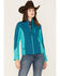 Image #1 - RANK 45&reg; Women's Mabel Performance Softshell Jacket, Steel Blue, hi-res