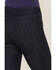 Image #4 - Haala Women's Vintage Dark Wash Venice Bootcut Stretch Denim Jeans, Dark Wash, hi-res