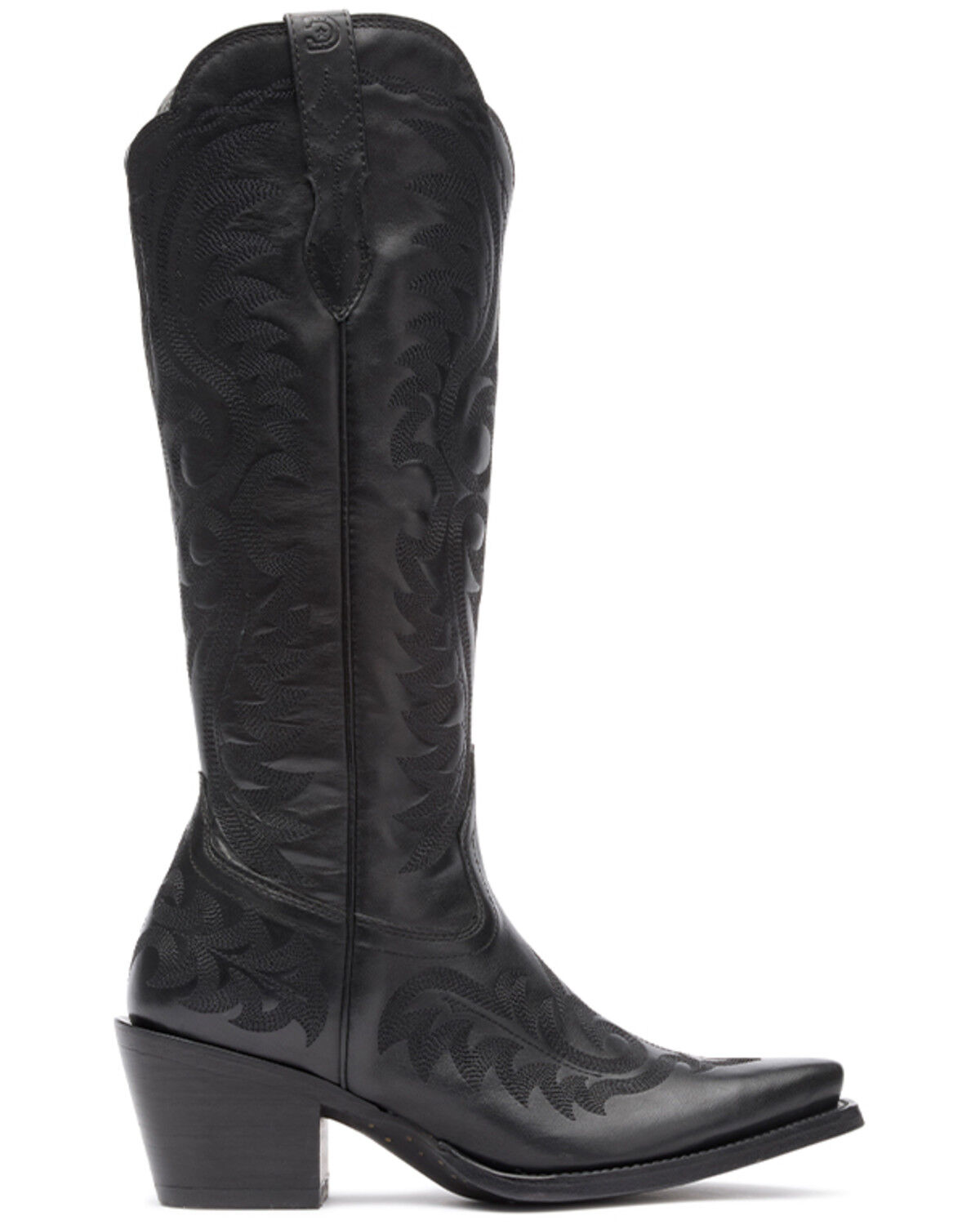 Image #2 - Durango Women's Crush&trade; Tall Western Boots - Snip Toe, Black, hi-res