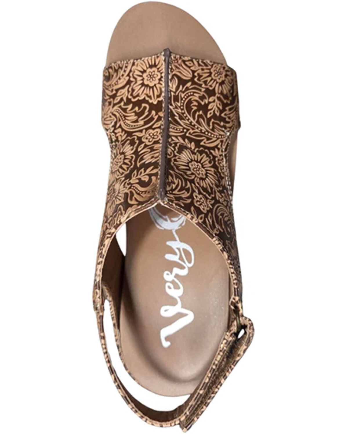 Image #5 - Very G Women's Isabella 3 Tooled Sandals, Nude, hi-res