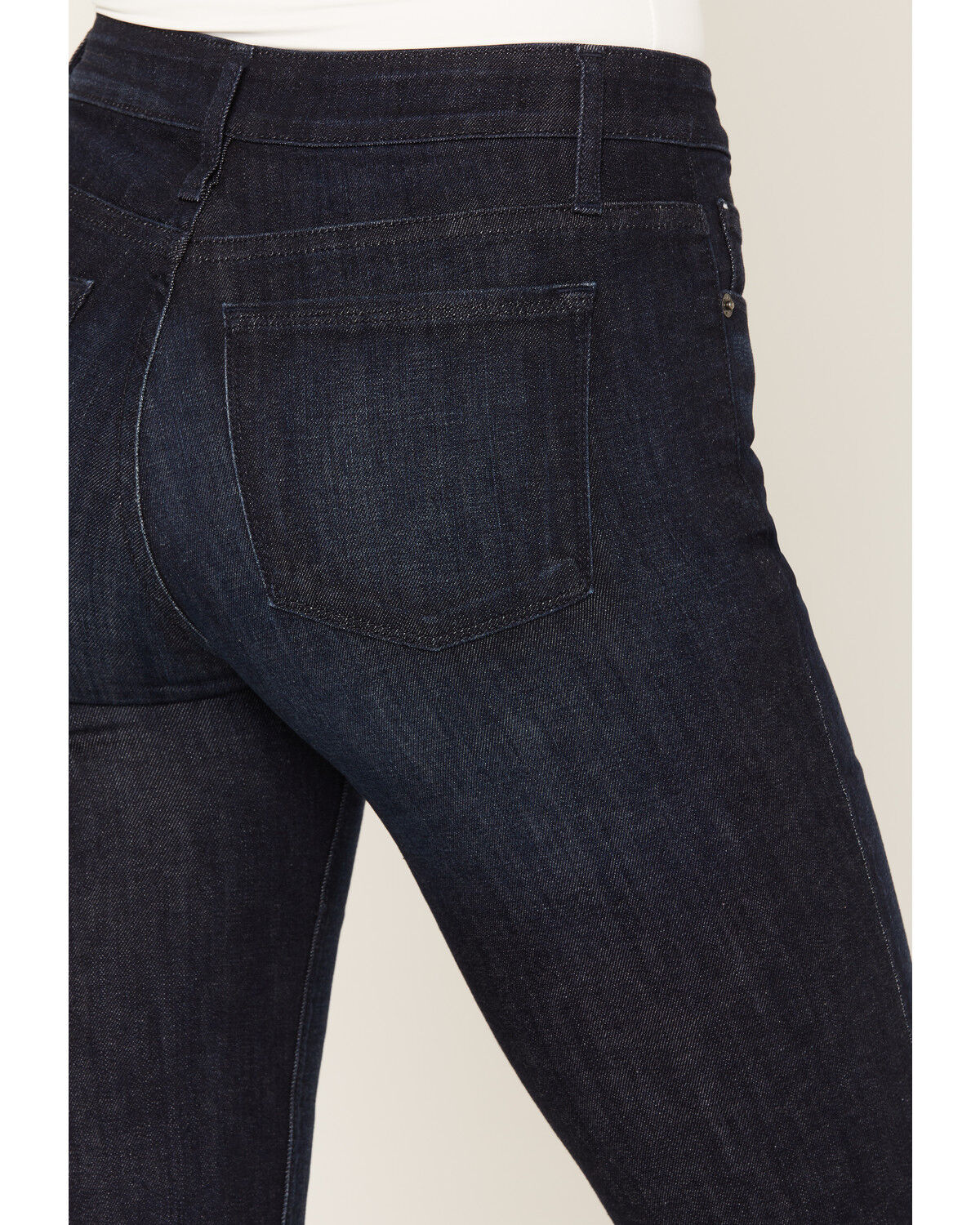 Image #4 - Haala Women's Deep Ocean Dark Wash Venice Bootcut Stretch Denim Jeans, Dark Wash, hi-res