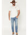 Image #1 - Levi's Men's 501&reg; Road Work Medium Wash Relaxed Straight Rigid Denim Jeans, Medium Wash, hi-res