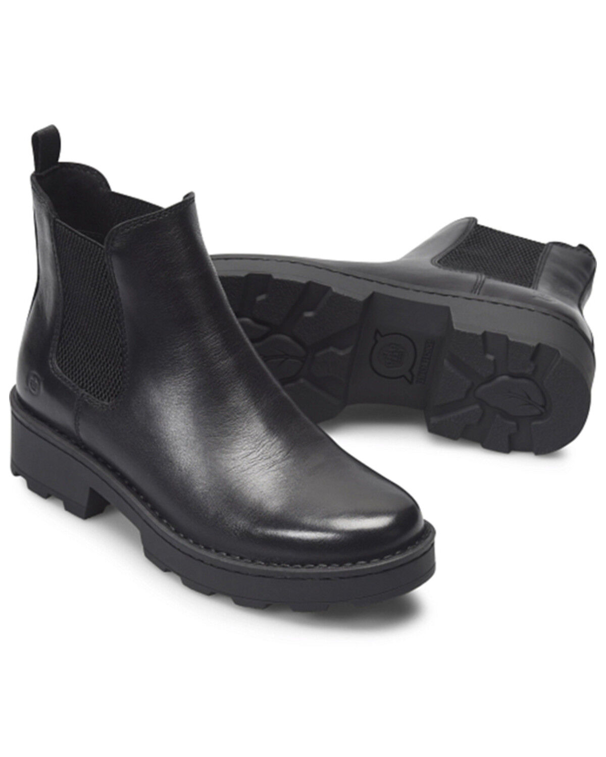 Image #4 - Born Women's Verona Chelsea Boots - Round Toe, Black, hi-res