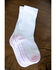 Image #1 - Boot Barn Women's Basic Crew Sock Pack - 3 Pack, White, hi-res