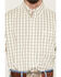 Image #3 - George Strait by Wrangler Men's Plaid Print Short Sleeve Button-Down Stretch Western Shirt, White, hi-res