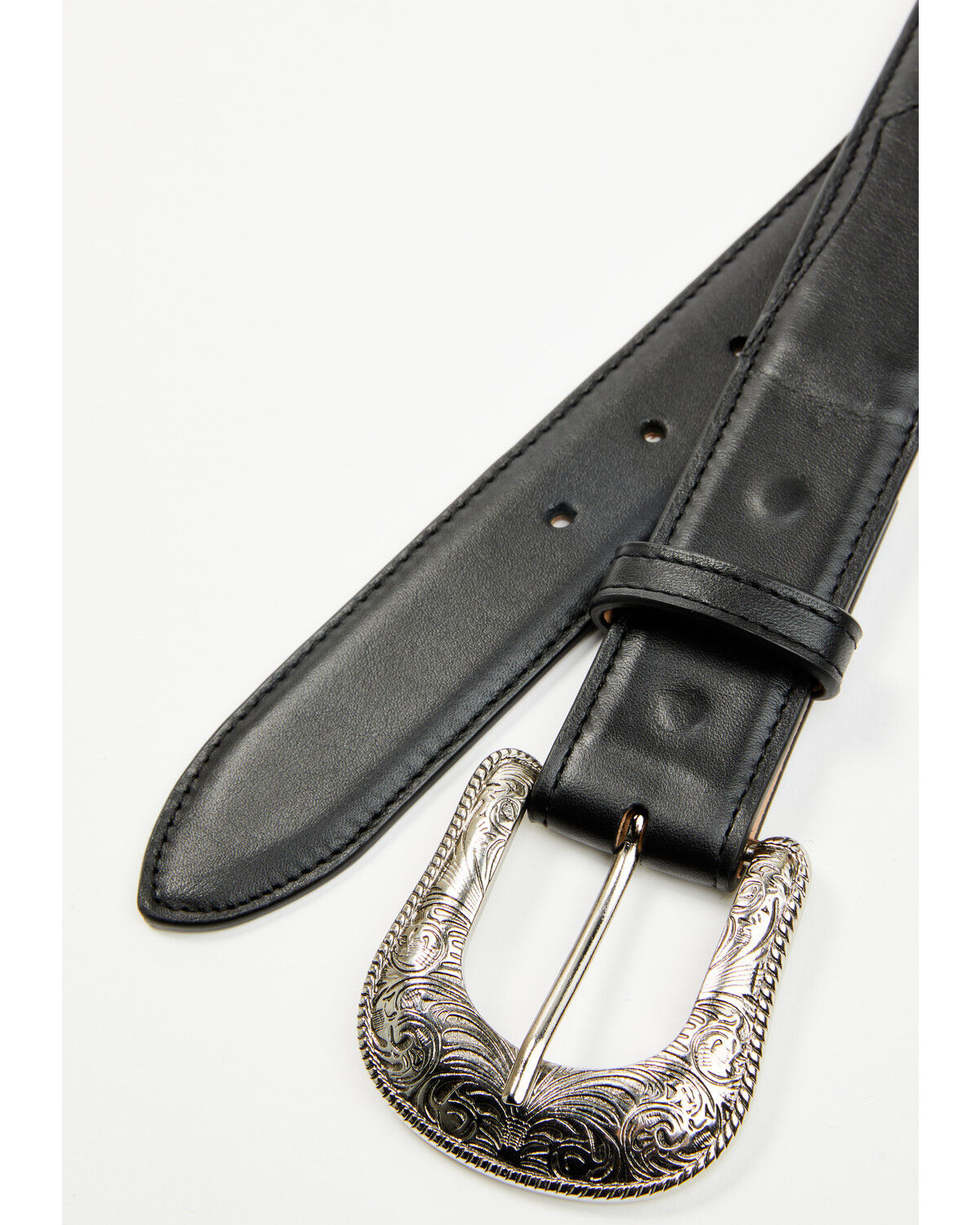 Image #5 - Cody James Black 1978&trade; Men's Smooth Leather Belt, Black, hi-res