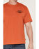 Image #3 - Dickies X Harley Davidson Men's Cowboy Short Sleeve Graphic Tee, Orange, hi-res
