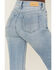 Image #4 - Shyanne Women's Joni High Rise Trouser Super Stretch Denim Jeans, Light Wash, hi-res
