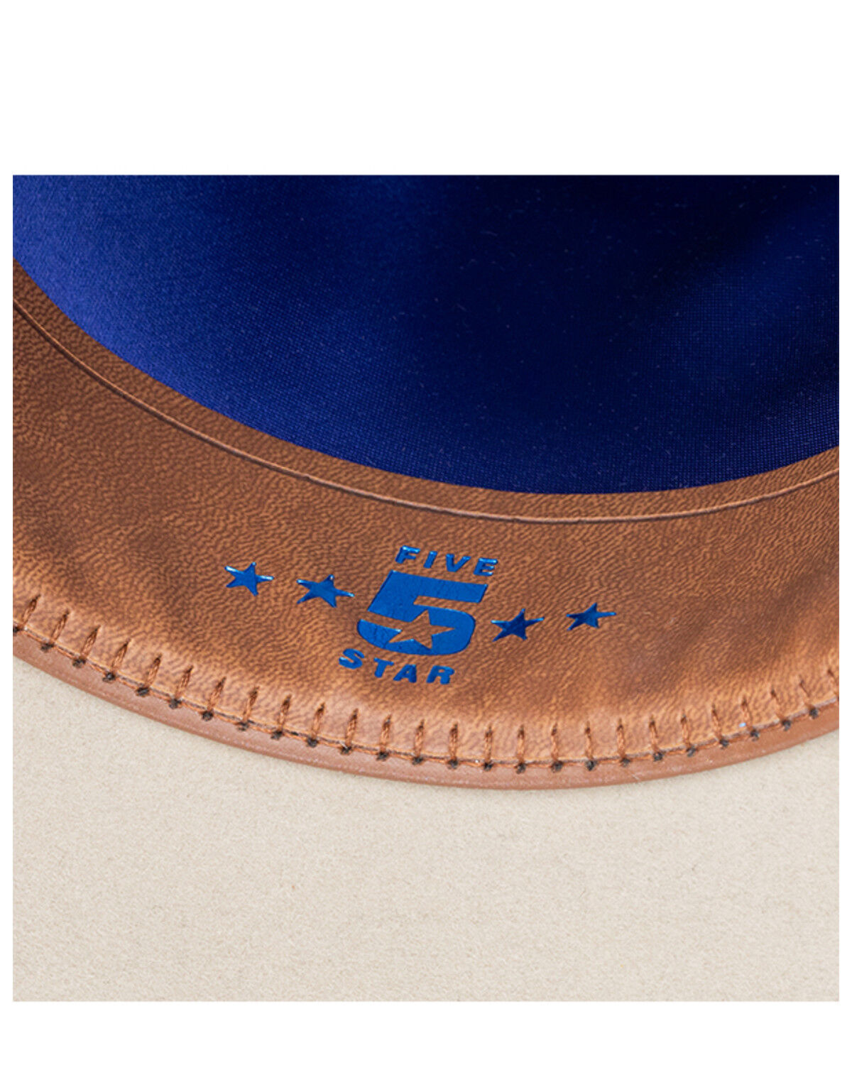 Image #5 - Resistol Five Star Felt Cowboy Hat, Silver Belly, hi-res