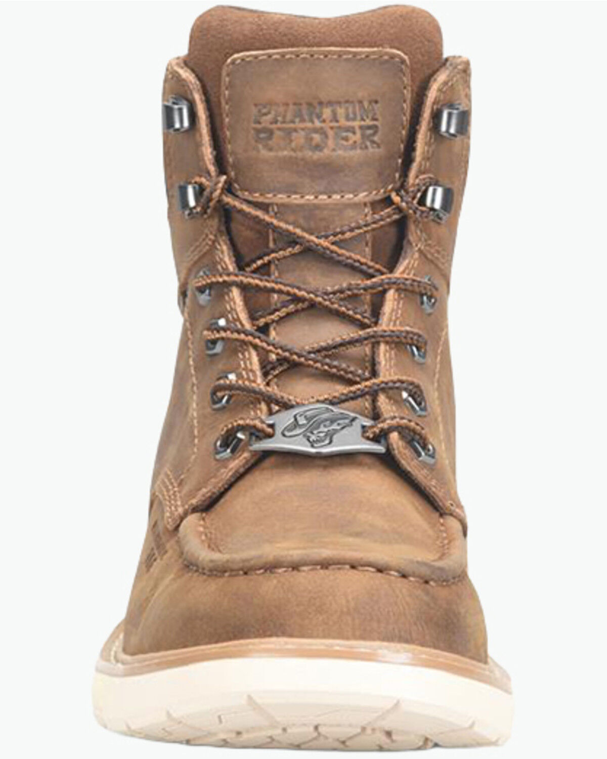 Image #3 - Double H Men's 6" Reddick Moc Work Boots - Composite Toe, Brown, hi-res