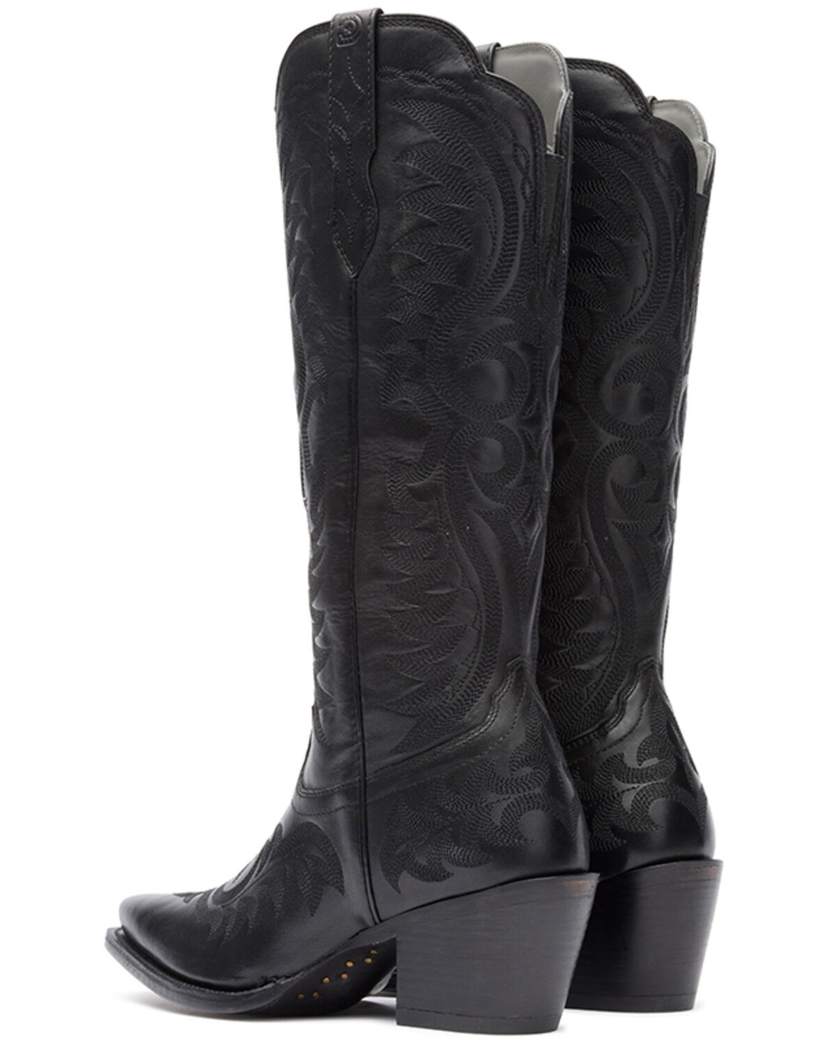 Image #4 - Durango Women's Crush&trade; Tall Western Boots - Snip Toe, Black, hi-res
