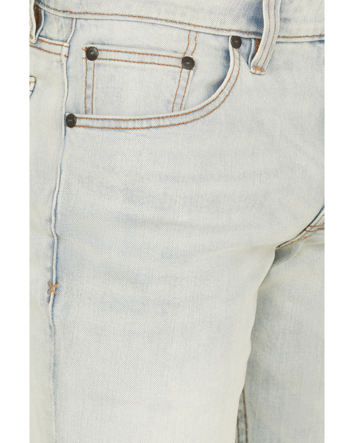 Image #2 - Brothers and Sons Men's Gunsmoke Wash Tucker Slim Straight Stretch Denim Jeans, Light Wash, hi-res