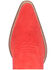 Image #6 - Dingo Women's Thunder Road Tall Western Boots - Snip Toe, Red, hi-res