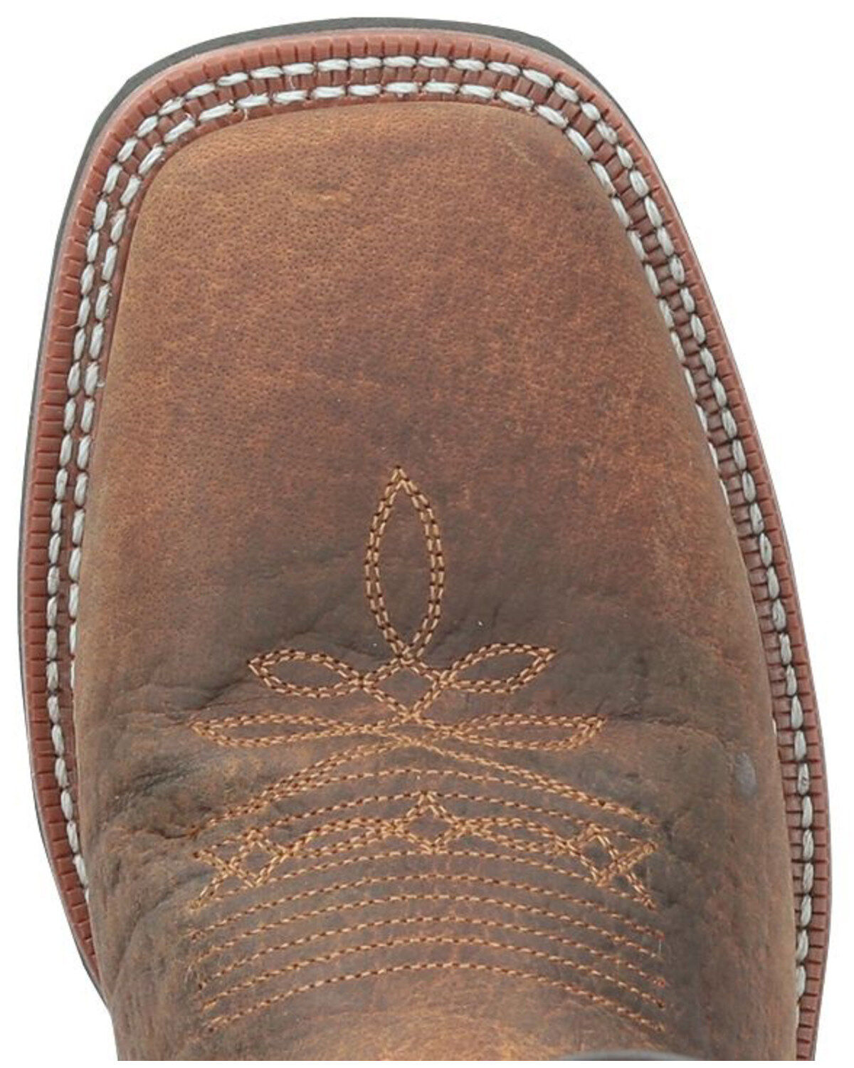 Image #2 - Smoky Mountain Timber Western Boots - Broad Square Toe, Brown, hi-res